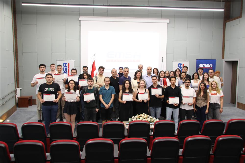 ESTÜ-EMSA Akademi Programı Mezuniyet Töreni Gerçekleştirildi