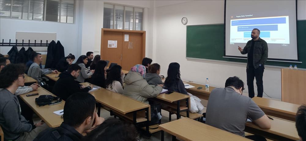 ESTÜ-FORD OTOSAN Akademi'de “Dijital Dönüşüm ve Yapay Zekâ” Başlıklı Eğitim Gerçekleştirildi!