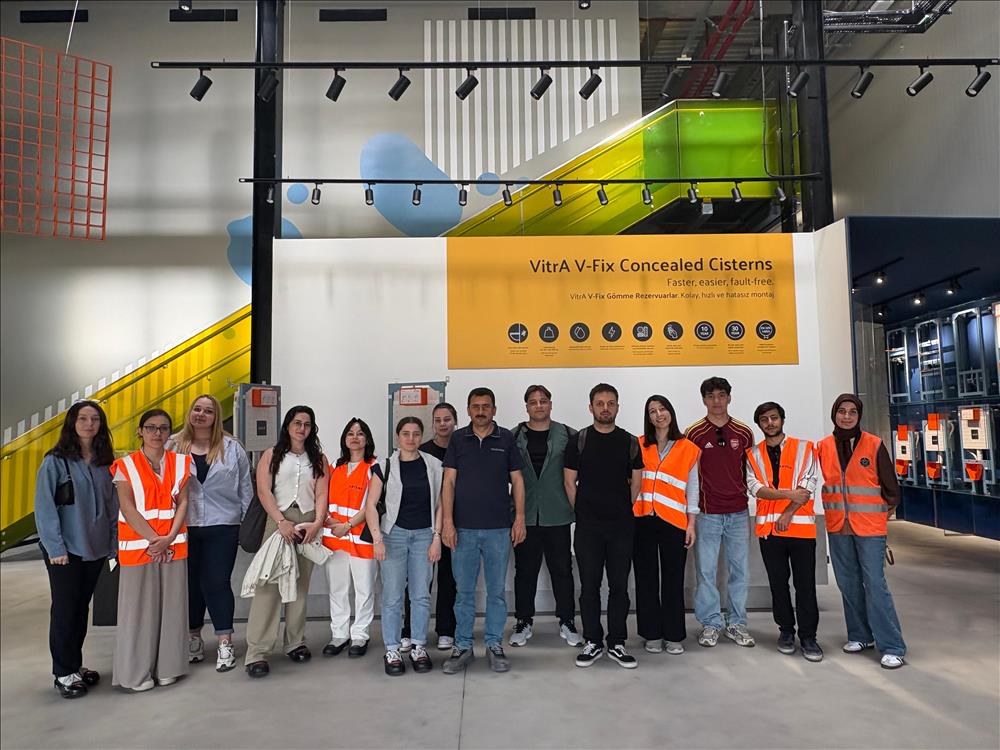 ESTÜ-VitrA Akademi Programı Kapsamında Fabrikalara Teknik Gezi Gerçekleştirildi