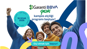 Garanti BBVA Genç Kampüs Elçiliği Programı başlıyor!