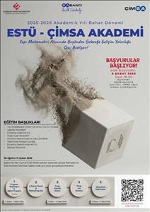 ESTÜ-ÇİMSA TEKNOLOJİ VE ETKİ MERKEZİ AKADEMİ İLE ÇİMENTO VE YAPI MALZEMELERİ SEKTÖRÜNE HAZIRLANMAYA NE DERSİNİZ?