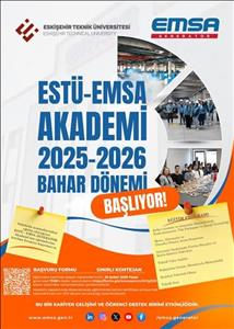 ESTÜ – EMSA JENERATÖR AKADEMİ 2025-2026 BAHAR DÖNEMİ PROGRAMI BAŞLIYOR!