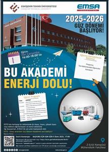 ESTÜ-EMSA Jenaratör Akademi Programı 2025-2026 Güz Dönemi Başvuruları Başladı!