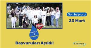 Lactalis Türkiye, 'Real Taste of Internship' programı Başvuruları Açıldı!